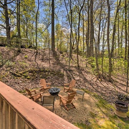Cozy Hiawassee Cabin With Fire Pit And Mtn Views! Eksteriør bilde